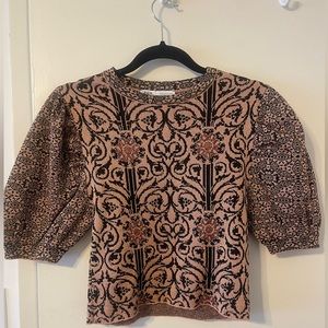 Zara holiday top